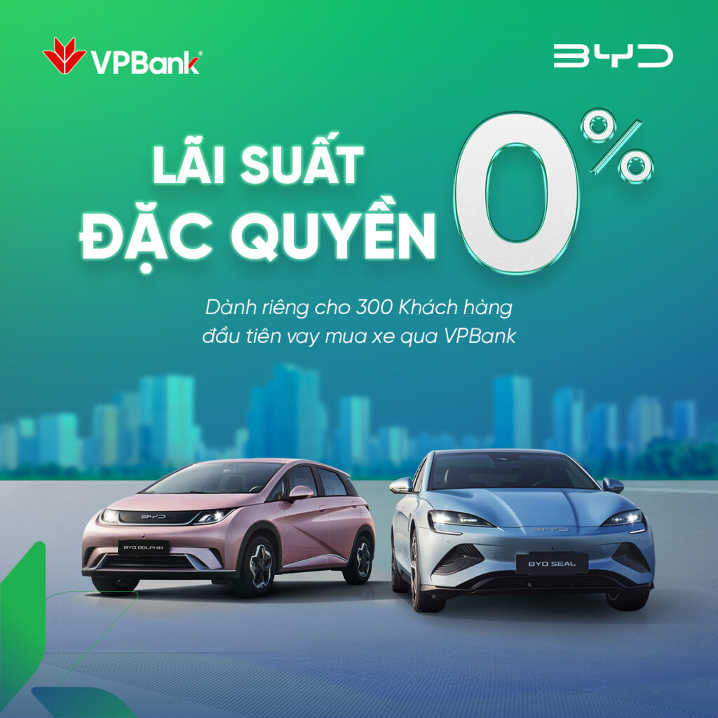 mua xe byd trả góp 0% lãi suất trong 2 năm đầu